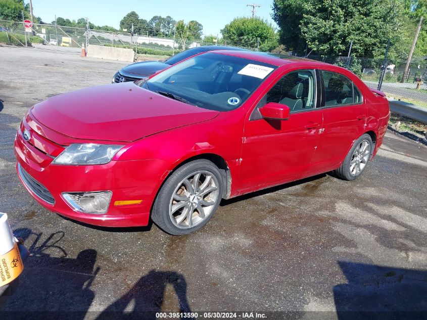 2012 Ford Fusion Se VIN: 3FAHP0HG9CR390588 Lot: 39513590