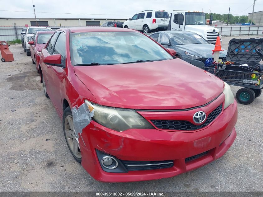 2012 Toyota Camry Se VIN: 4T1BF1FK5CU549384 Lot: 39513602