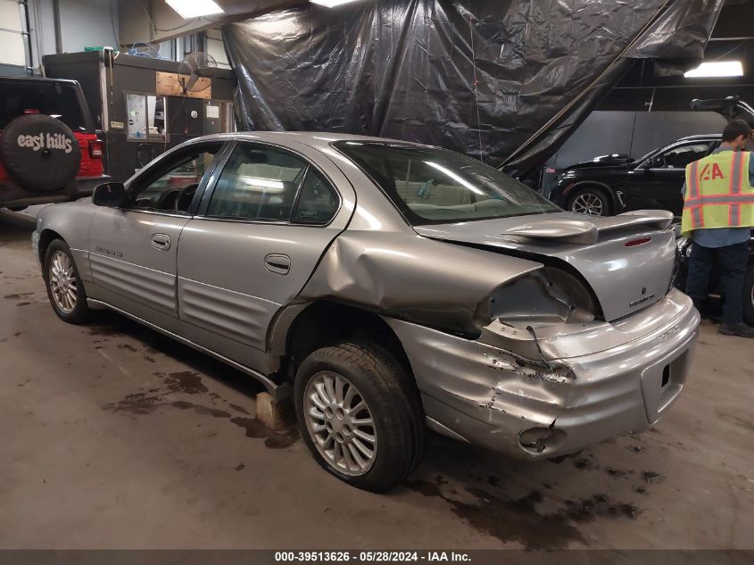 1999 Pontiac Grand Am Se2 VIN: 1G2NE52E5XM809983 Lot: 39513626