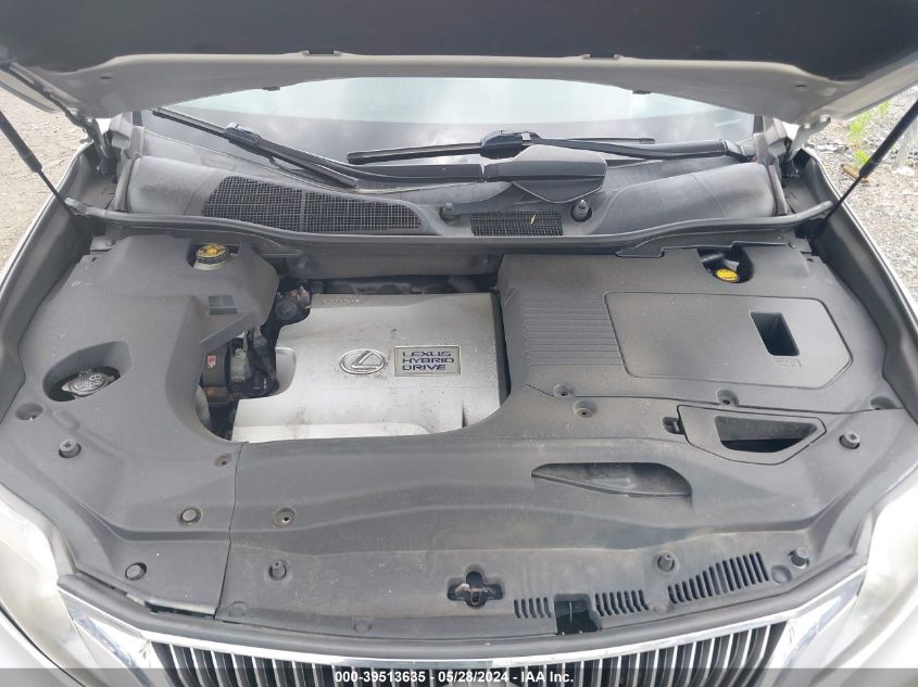 2010 Lexus Rx 450H VIN: JTJBC1BA3A2409074 Lot: 39513635