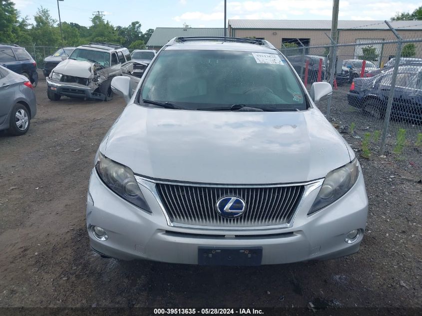 2010 Lexus Rx 450H VIN: JTJBC1BA3A2409074 Lot: 39513635