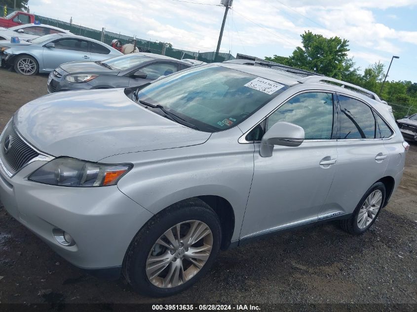 2010 Lexus Rx 450H VIN: JTJBC1BA3A2409074 Lot: 39513635