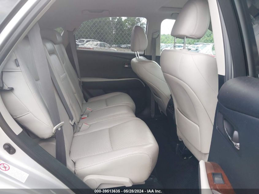 2010 Lexus Rx 450H VIN: JTJBC1BA3A2409074 Lot: 39513635