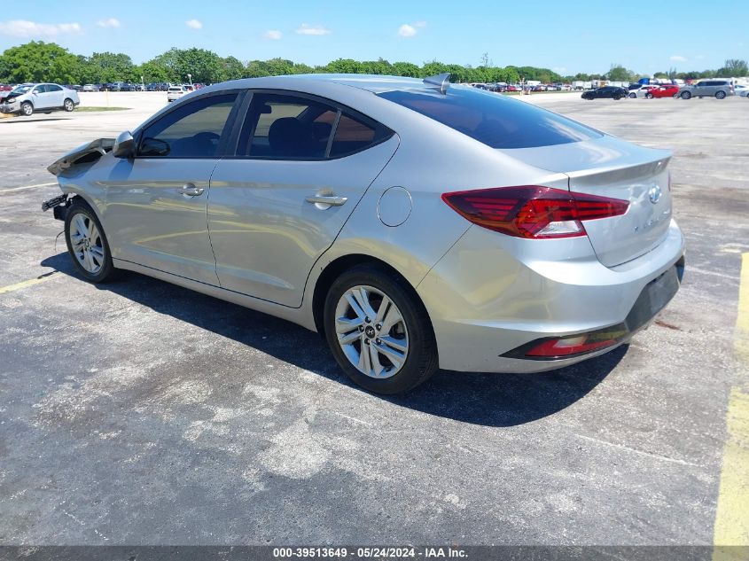 2020 HYUNDAI ELANTRA SEL - 5NPD84LFXLH579152