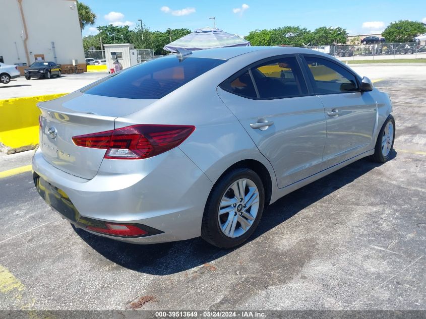 2020 HYUNDAI ELANTRA SEL - 5NPD84LFXLH579152