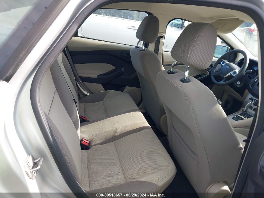 2012 Ford Focus Se VIN: 1FAHP3F24CL267336 Lot: 39513657