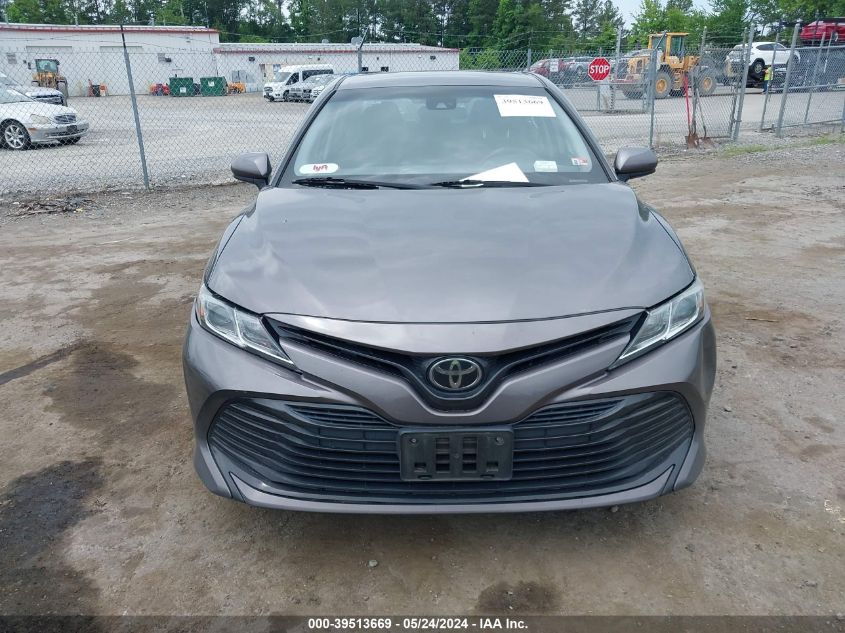 2019 Toyota Camry Le VIN: 4T1B11HK2KU761718 Lot: 39513669