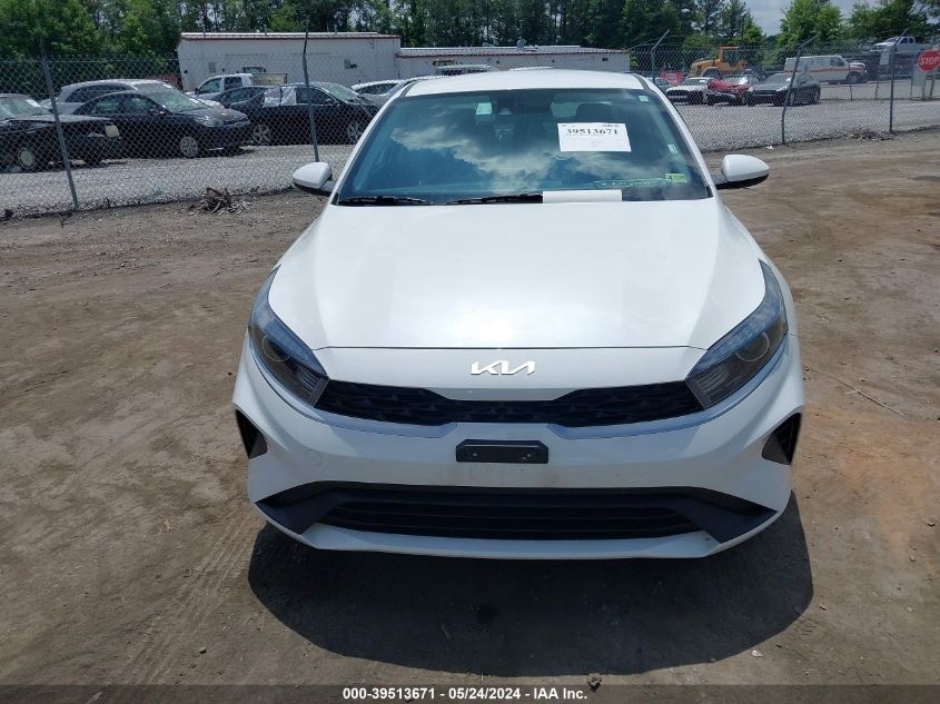 2023 Kia Forte Lxs VIN: 3KPF24AD0PE518303 Lot: 39513671