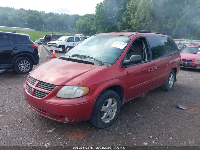 2005 Dodge Grand Caravan Sxt VIN: 2D4GP44L05R507468 Lot: 39513678