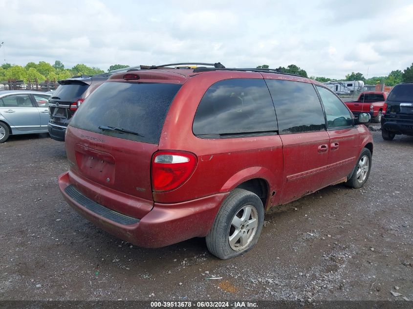 2005 Dodge Grand Caravan Sxt VIN: 2D4GP44L05R507468 Lot: 39513678