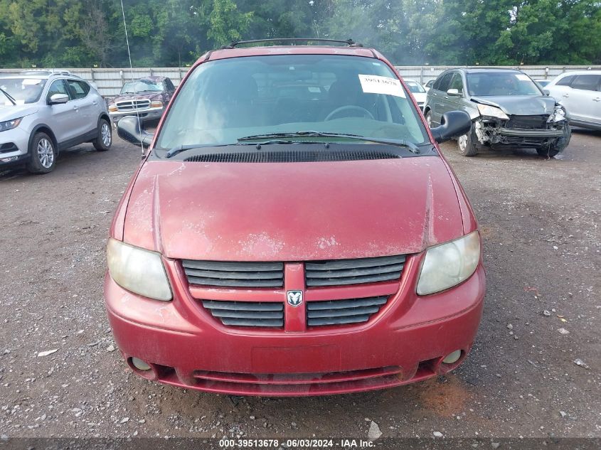 2005 Dodge Grand Caravan Sxt VIN: 2D4GP44L05R507468 Lot: 39513678