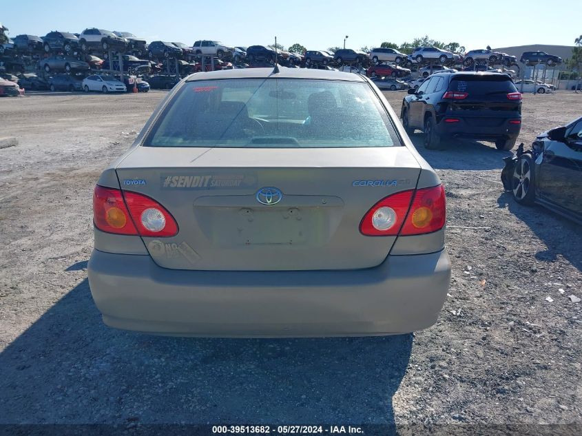 2004 Toyota Corolla Le VIN: 2T1BR32E84C314502 Lot: 39513682