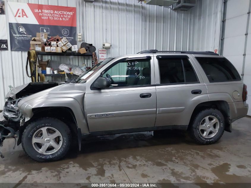 2003 Chevrolet Trailblazer Lt VIN: 1GNDT13S432392895 Lot: 39513684