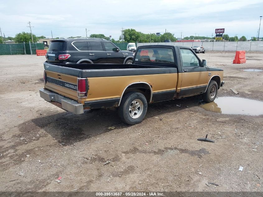 1984 Chevrolet S Truck S10 VIN: 1GCCS14B1E2108521 Lot: 39513687