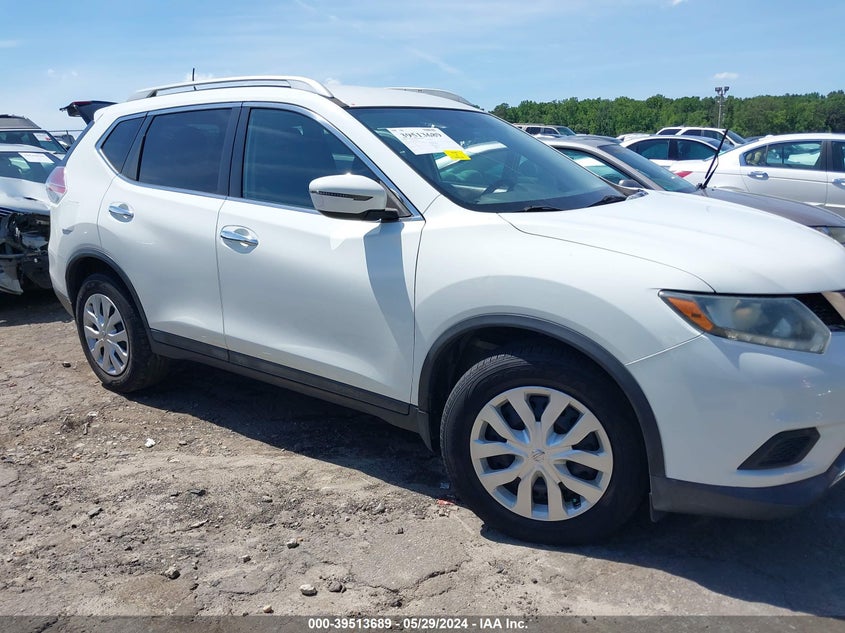 2016 Nissan Rogue S VIN: 5N1AT2MTXGC837189 Lot: 39513689