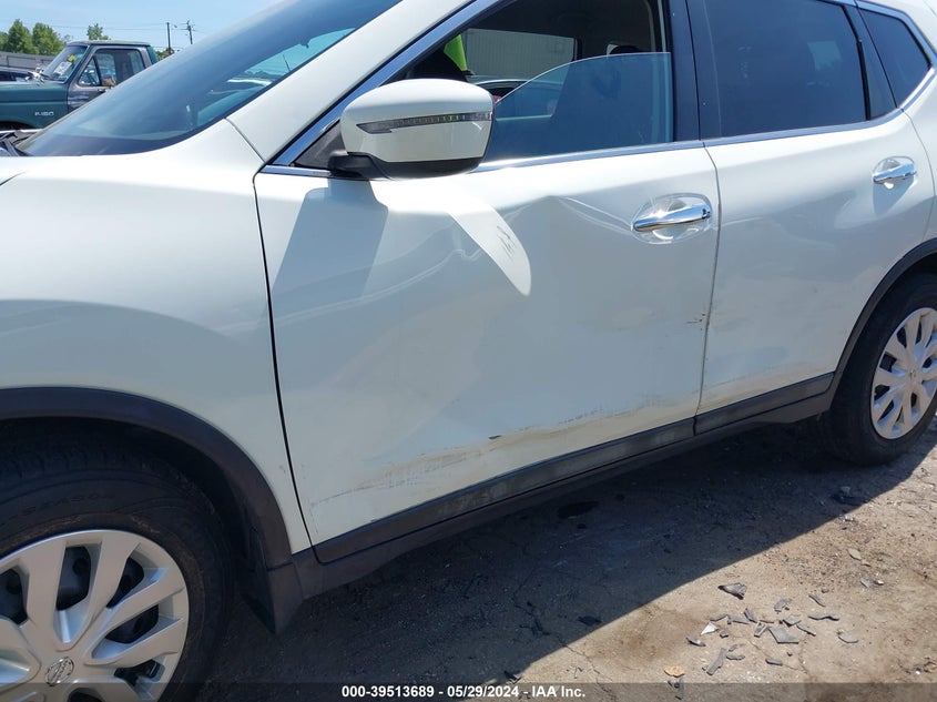 2016 Nissan Rogue S VIN: 5N1AT2MTXGC837189 Lot: 39513689