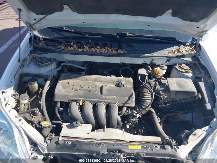 2003 Toyota Matrix Xr VIN: 2T1KR32E93C042511 Lot: 39513692