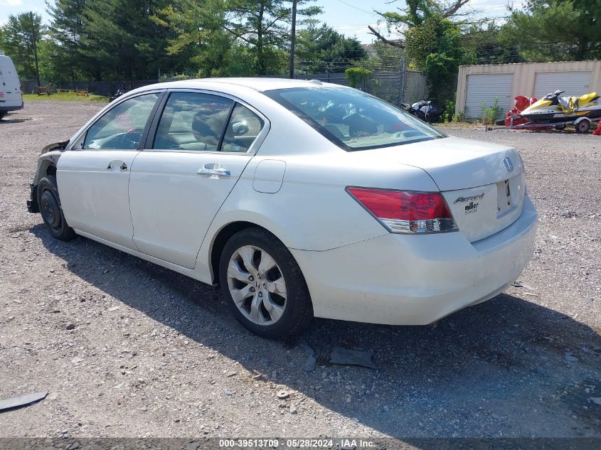 2008 Honda Accord 3.5 Ex-L VIN: 1HGCP368X8A066554 Lot: 39513709