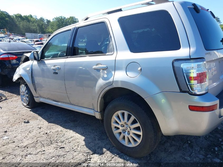 2009 Mercury Mariner Premier V6 VIN: 4M2CU87G99KJ08342 Lot: 39513714