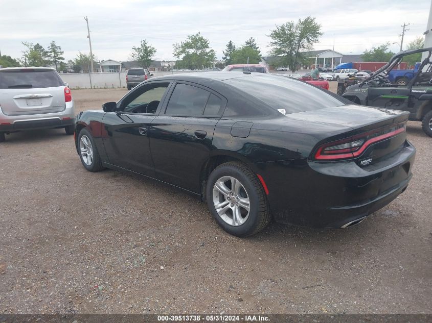 2022 Dodge Charger Sxt Rwd VIN: 2C3CDXBG7NH141594 Lot: 39513738