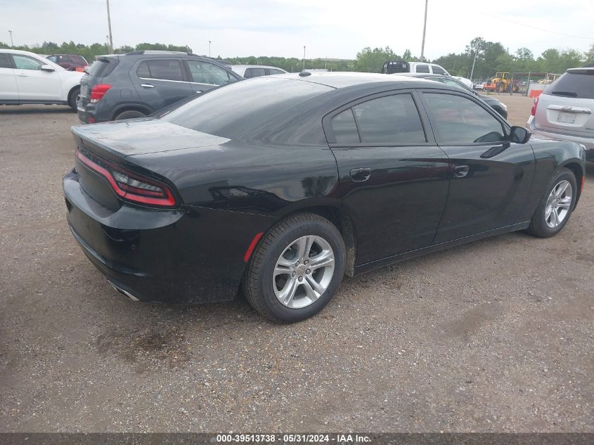 2022 Dodge Charger Sxt Rwd VIN: 2C3CDXBG7NH141594 Lot: 39513738