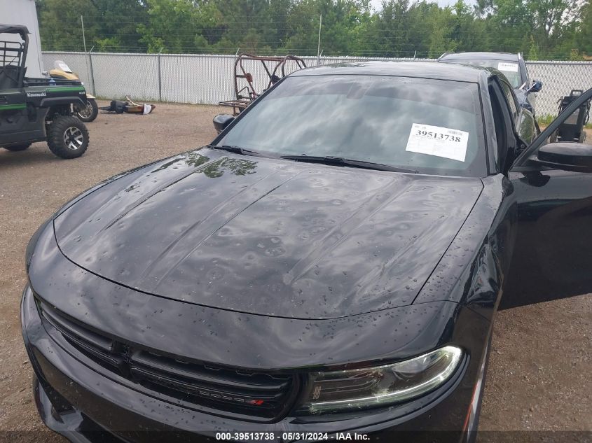 2022 Dodge Charger Sxt Rwd VIN: 2C3CDXBG7NH141594 Lot: 39513738