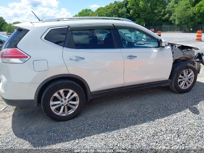 2015 Nissan Rogue Sv VIN: KNMAT2MV0FP529252 Lot: 39513766