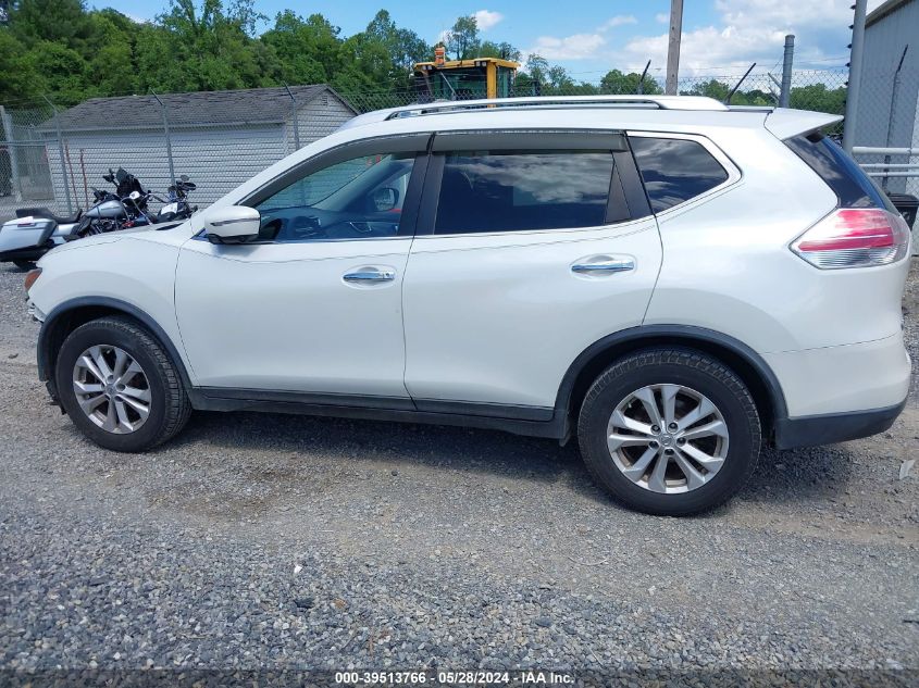 2015 Nissan Rogue Sv VIN: KNMAT2MV0FP529252 Lot: 39513766