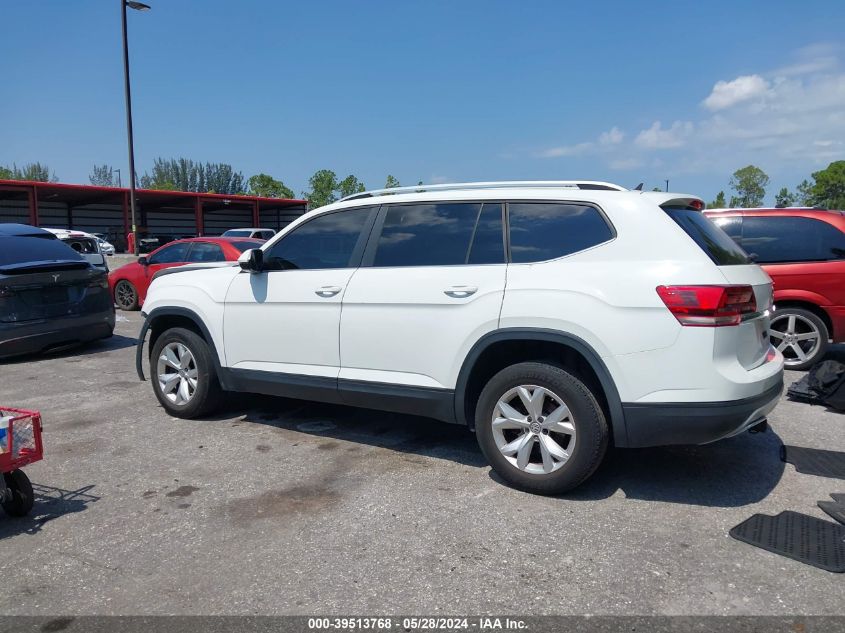 2018 Volkswagen Atlas 2.0T S VIN: 1V2AP2CA7JC542002 Lot: 39513768