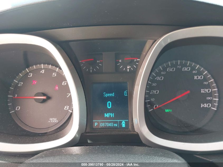 2012 Chevrolet Equinox 1Lt VIN: 2GNALDEK0C6233764 Lot: 39513780