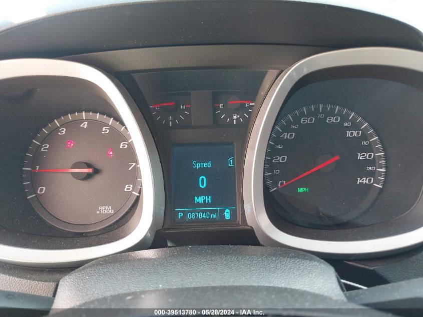 2012 Chevrolet Equinox 1Lt VIN: 2GNALDEK0C6233764 Lot: 39513780