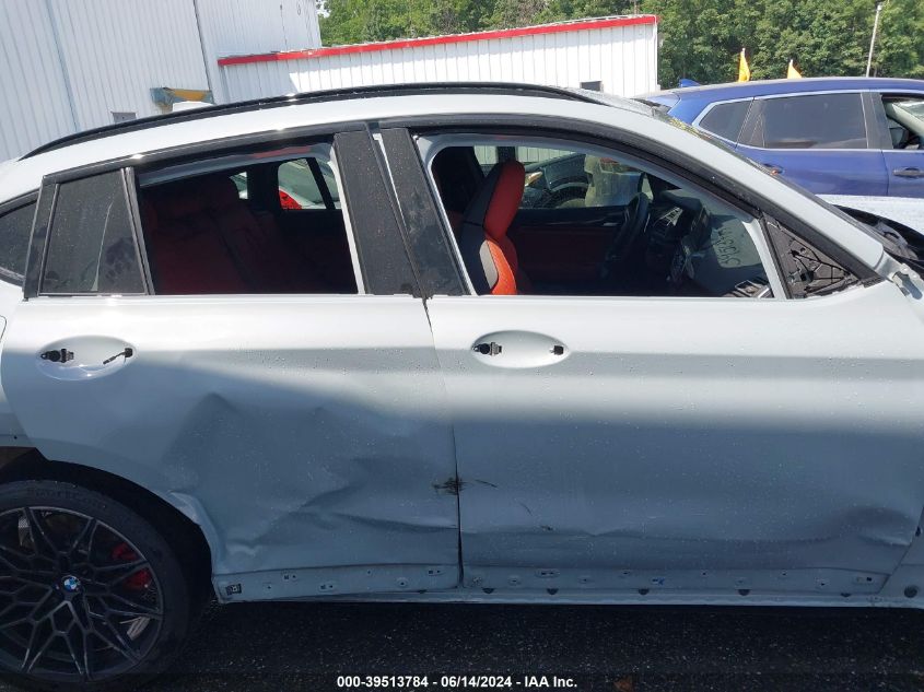2024 BMW X4 M VIN: 5YM23EC00R9U07678 Lot: 39513784