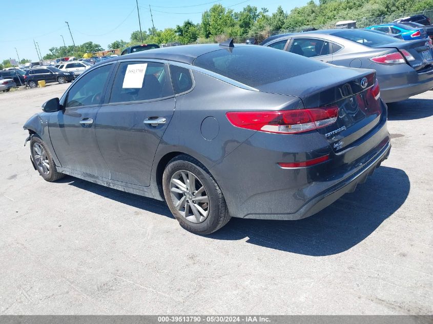 2019 Kia Optima Lx VIN: 5XXGT4L31KG311490 Lot: 39513790