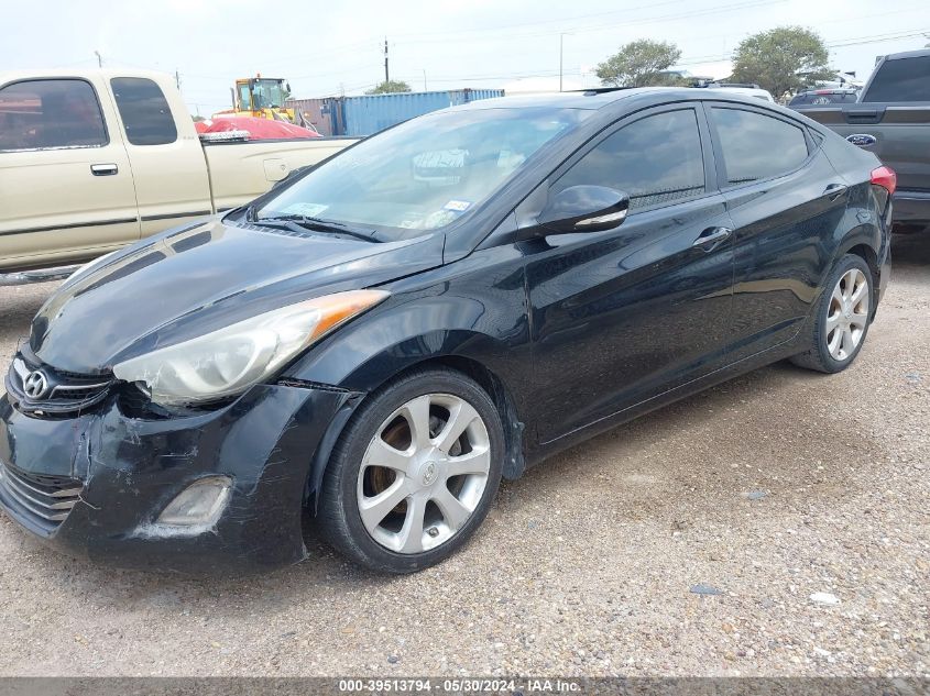 2012 Hyundai Elantra Limited VIN: 5NPDH4AE4CH090031 Lot: 39513794