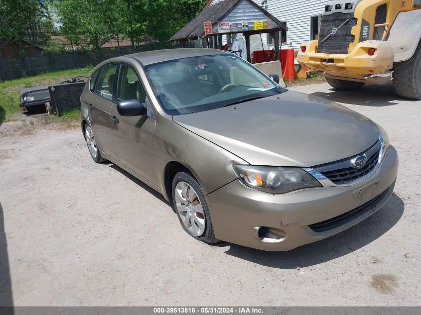 2008 Subaru Impreza 2.5I VIN: JF1GH61668H809664 Lot: 39513816