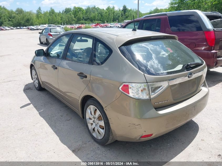 2008 Subaru Impreza 2.5I VIN: JF1GH61668H809664 Lot: 39513816