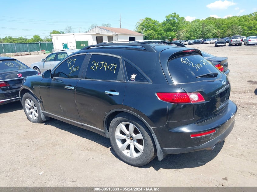 2005 Infiniti Fx35 VIN: JNRAS08W15X202965 Lot: 39513833