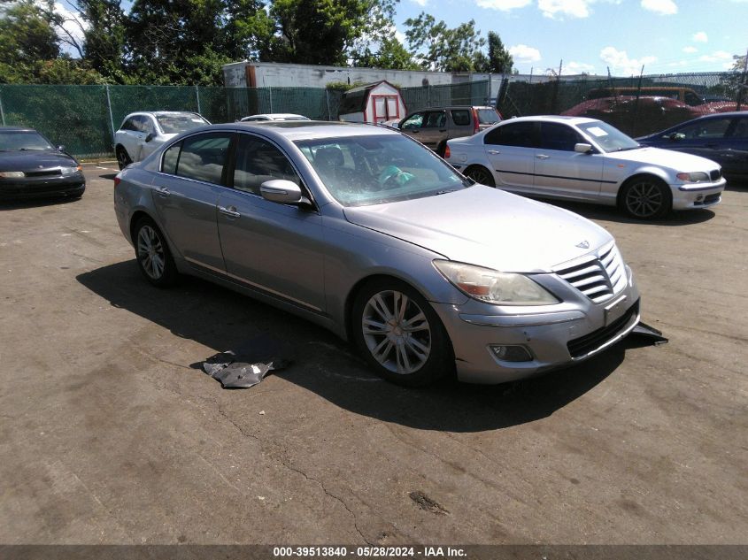 2009 Hyundai Genesis 4.6 VIN: KMHGC46F99U061258 Lot: 39513840