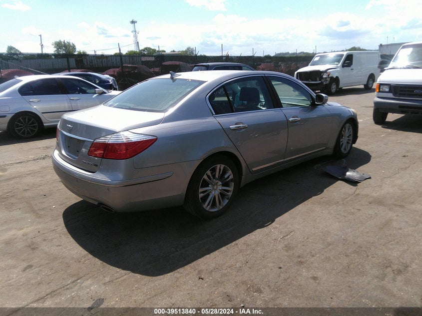 2009 Hyundai Genesis 4.6 VIN: KMHGC46F99U061258 Lot: 39513840