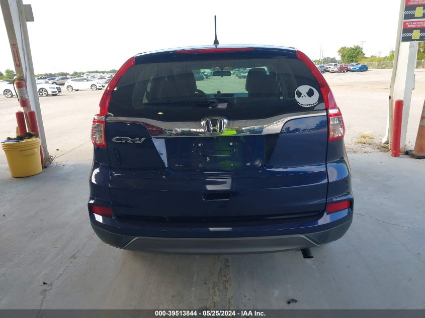 2015 Honda Cr-V Lx VIN: 2HKRM3H3XFH512517 Lot: 39513844