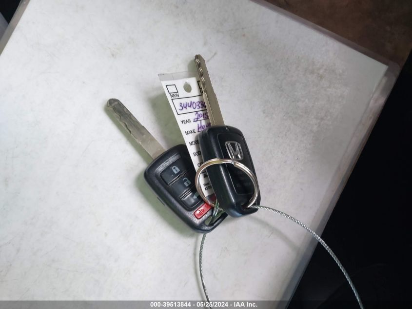 2015 Honda Cr-V Lx VIN: 2HKRM3H3XFH512517 Lot: 39513844