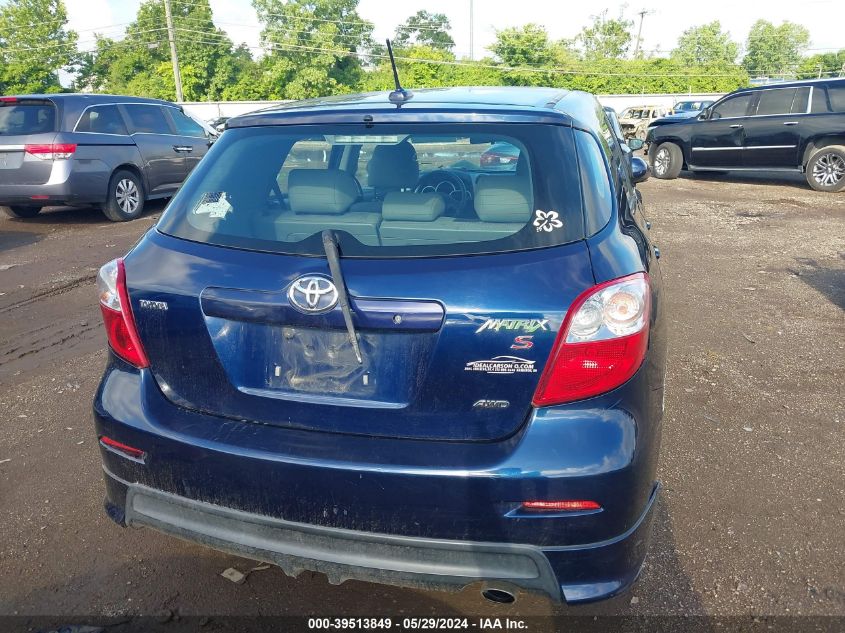 2009 Toyota Matrix S VIN: 2T1LE40E59C011581 Lot: 39513849