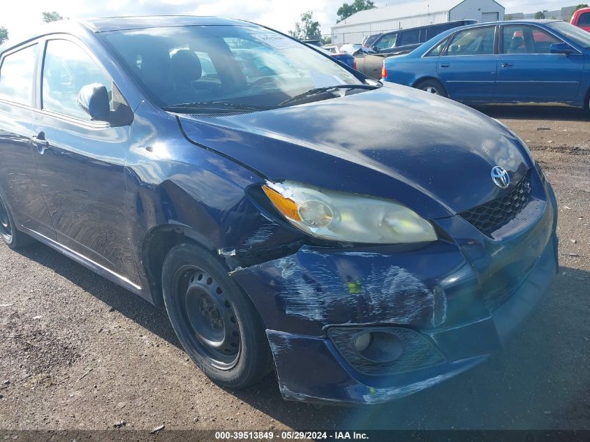 2009 Toyota Matrix S VIN: 2T1LE40E59C011581 Lot: 39513849