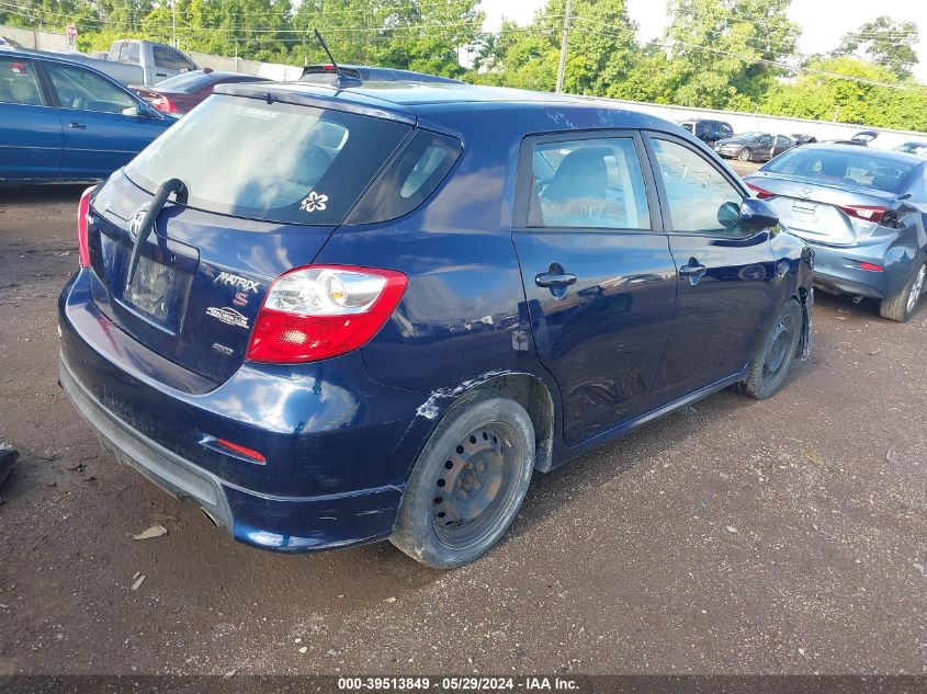 2009 Toyota Matrix S VIN: 2T1LE40E59C011581 Lot: 39513849