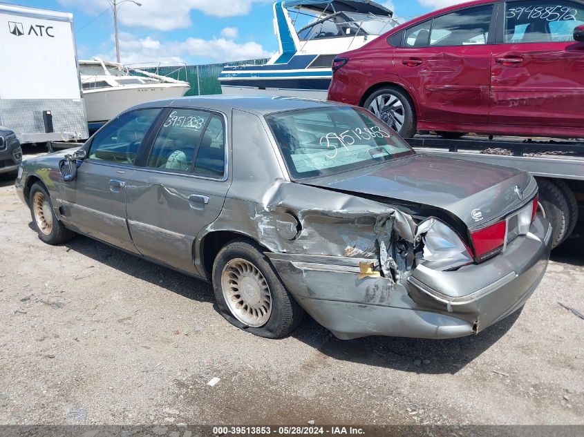 2000 Mercury Grand Marquis Ls VIN: 2MEFM75W7YX733369 Lot: 39513853