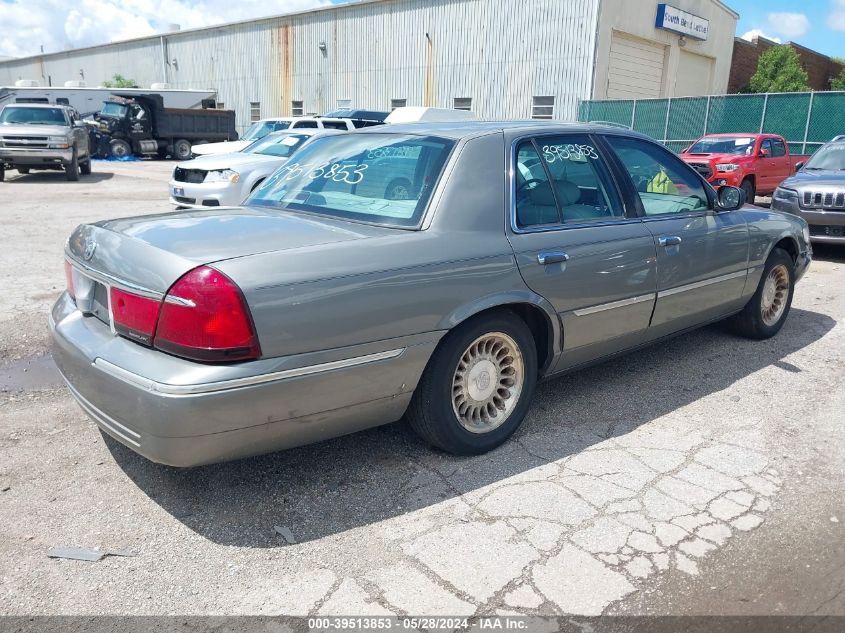 2000 Mercury Grand Marquis Ls VIN: 2MEFM75W7YX733369 Lot: 39513853