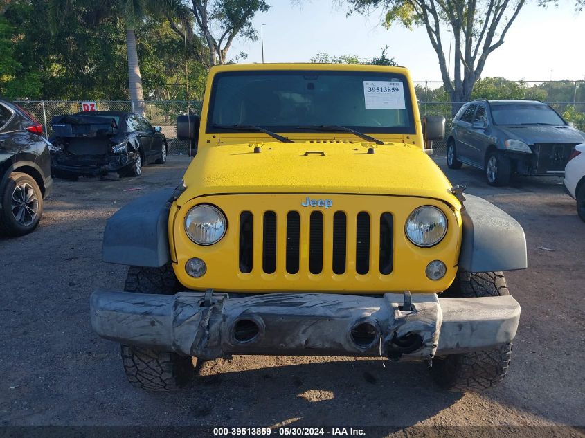 2015 Jeep Wrangler Unlimited Sport VIN: 1C4BJWDG8FL715504 Lot: 39513859