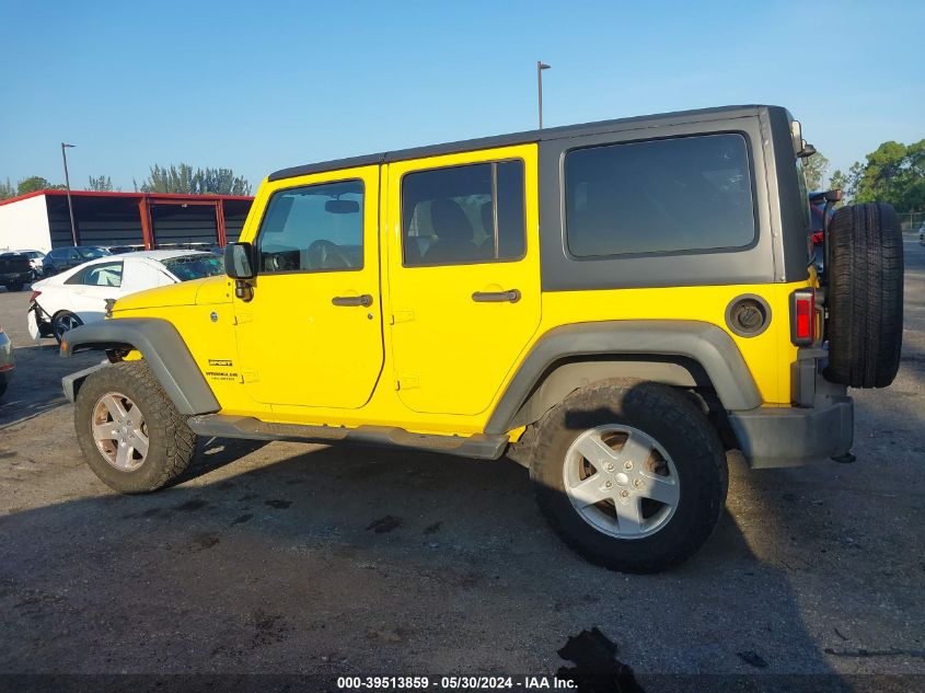 2015 Jeep Wrangler Unlimited Sport VIN: 1C4BJWDG8FL715504 Lot: 39513859