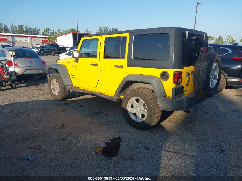 2015 Jeep Wrangler Unlimited Sport VIN: 1C4BJWDG8FL715504 Lot: 39513859