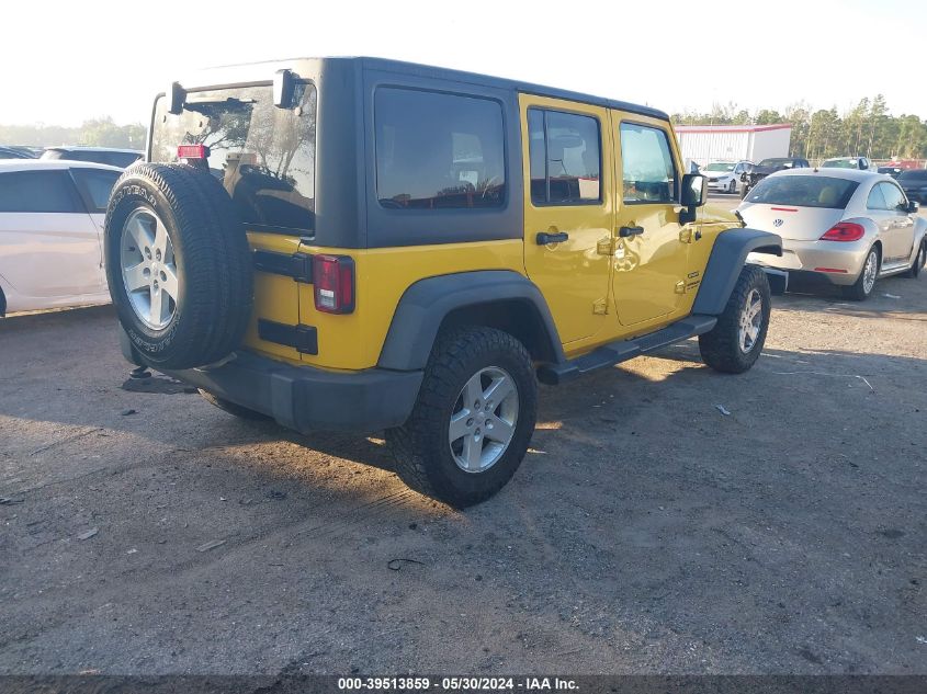 2015 Jeep Wrangler Unlimited Sport VIN: 1C4BJWDG8FL715504 Lot: 39513859